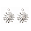Brass Micro Pave Cubic Zirconia Pendants KK-K351-62P-1