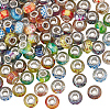 120Pcs Resin European Beads RPDL-SP0001-03-1