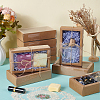Kraft Paper Cardboard Gift Drawer Boxes CON-WH0085-129C-4