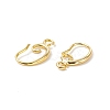 Brass Earring Hooks KK-F828-02G-2