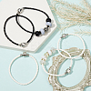 20Pcs 2 Colors Imitation Leather European Style Bracelet Making MAK-SC0001-29-4
