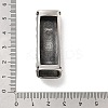 Tibetan Style 304 Stainless Steel Slide Charms/Slider Beads STAS-L274-004AS-3