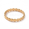 Ion Plating(IP) 201 Stainless Steel Oval Wrap Finger Ring for Women LS-RJEW-J051-23G-2