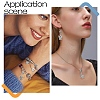 15Pcs 15 Styles Tibetan Style Alloy European Dangle Charms FIND-YW0005-57-6