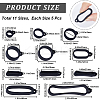 50Pcs 10 Styles Silicone Pendant SIL-CP0001-07-2