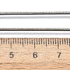 Non-Tarnish 304 Stainless Steel Snake Chain Necklaces NJEW-E122-32B-3