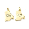 Brass Pendants KK-D229-22X-G-1