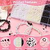 DIY Imitation Pearl Bracelet Making Kit DIY-YW0008-15-3