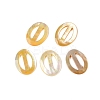 Natural Shell Tri-Glide Adjuster Buckles SSHEL-N039-02-1
