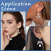 12 Pairs 3 Styles 202 & 304 Stainless Steel Huggie Hoop Earrings EJEW-SC0001-43-5