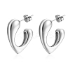 European and American Popular Internet Celebrity Stainless Steel Earrings PW-WG3205D-10-1
