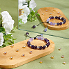 40Pcs 4 Colors Rack Plating Brass Beads KK-CA0003-29-4