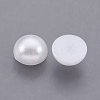 ABS Plastic Imitation Pearl Cabochons X-SACR-S738-7mm-Z9-2