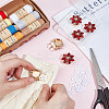 Alloy Cufflinks & 4-Hole Plastic Buttons HJEW-NB00250-3