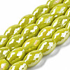 Electroplate Glass Beads Strands EGLA-S194-15A-A11-1