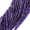 Natural Amethyst Beads Strands G-E569-I04-1