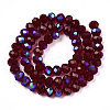 Electroplate Glass Beads Strands LS-EGLA-A034-T3mm-L21-2
