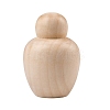 Unfinished Wooden Peg Dolls WOCR-PW0003-72I-1