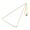 304 Stainless Steel Mariner Link Chain Necklaces LS-NJEW-O058-14G-2