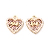 Alloy Rhinestone Pendants ALRI-E006-02LG-02-2