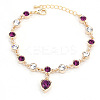 Alloy Rhinestone Charm Bracelets FS-WG1766B-14-1