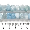 Natural Aquamarine Beads Strands G-N327-05-09-5