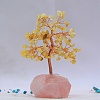 Natural Citrine & Rose Quartz Display Decoration TREE-PW0001-28B-1