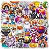 Hallowmas 50Pcs Self-Adhesive Stickers PW-WG19CA1-01-1