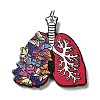 Perfect Printed Acrylic Pendants OACR-G018-01D-1