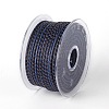 Braided Cowhide Cord WL-I004-3mm-B-17-2