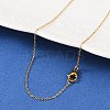 304 Stainless Steel Cable Chain Necklaces NJEW-M151-24G-1