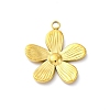 304 Stainless Steel Pendants STAS-S163-08B-G-1