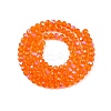 Electroplate Glass Beads Strands EGLA-A044-T4mm-L25-3
