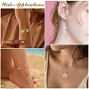 10Pcs 10 Styles Brass Micro Pave Cubic Zirconia Charms KK-CJ0003-75-7