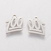 201 Stainless Steel Charms STAS-Q201-T177-2