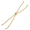 Ion Plating(IP) 304 Stainless Steel Box Chain Slider Bracelet Makings X-STAS-P360-03G-1