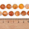 Natural Banded Agate Beads Strands G-C116-A193-01-5