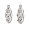 Non-Tarnish 201 Stainless Steel Pendants STAS-K242-11P-2