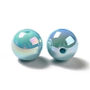 UV Plating Rainbow Iridescent Acrylic Beads X-PACR-D070-01I-3