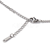 Non-Tarnish 2Pcs 2 Style 304 Stainless Steel Bat Pendant Necklaces Set NJEW-E092-01P-6