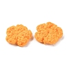 Peach Blossom Handmade Crochet Cotton Ornament Accessories AJEW-WH0326-53D-2