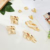 4 Pairs 4 Styles Alloy Stud Earrings EJEW-FI0001-61-5