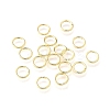 Brass Open Jump Rings KK-V007-004G-10-1