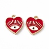 Alloy Enamel Pendants ENAM-K066-08A-1