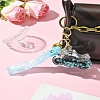 Motorbike Quicksand Acrylic Keychain KEYC-YW00057-01-6