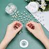 200Pcs DIY Electroplate Non-magnetic Synthetic Hematite Bead Stretch Bracelets Making Kits DIY-SC0014-92B-S-4