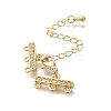 Rack Plating Brass Lobster Claw Clasps KK-F883-18G-2