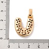 Brass Micro Pave Cubic Zirconia Pendants KK-C076-29U-G02-3