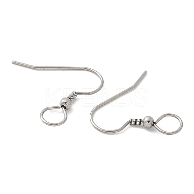 201 Stainless Steel Ear Hooks STAS-C117-03A-P-1