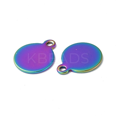 Ion Plating(IP) 304 Stainless Steel Charms STAS-C066-27M-1